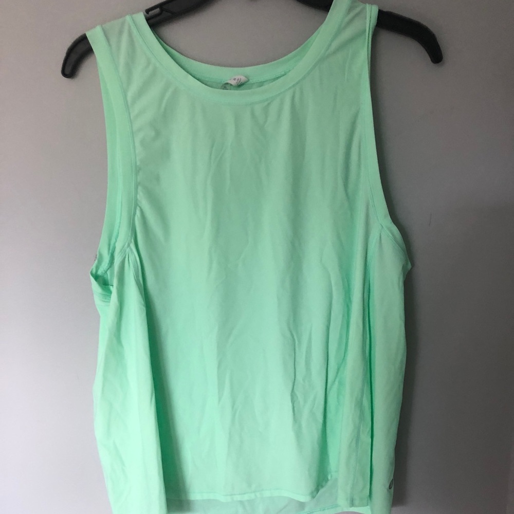Green Lululemon Workout Tank